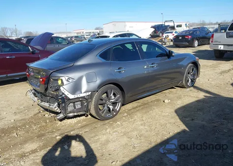 2019 Infiniti Q70 3.7 Luxe z USA, uszkodzony, nr VIN JN1BY1AP7KM500111